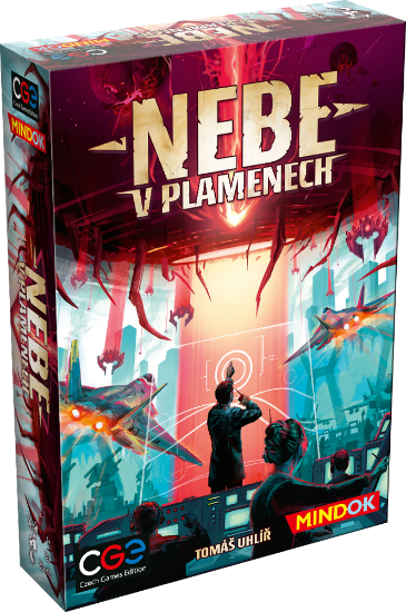 Obrázek Nebe v plamenech + 4 promo desky měst