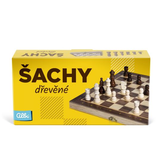 Obrázek Dřevěné šachy