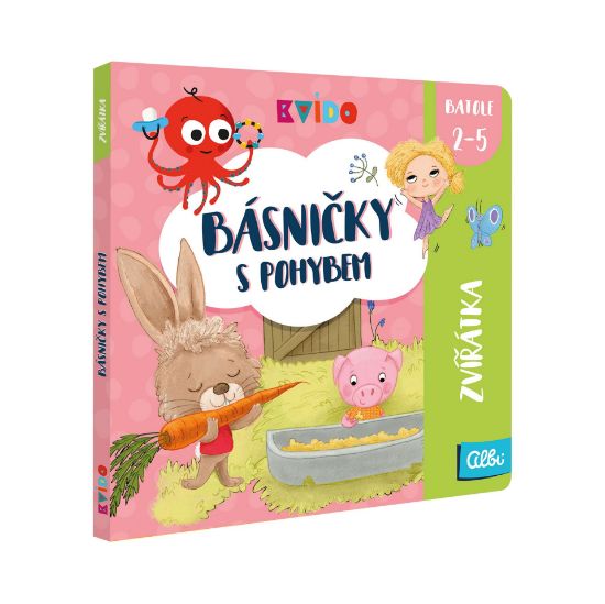 Obrázek Básničky s pohybem - Zvířátka - Kvído
