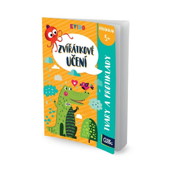 Obrázek Kvído - Zvířátkové učení - Tvary a protiklady