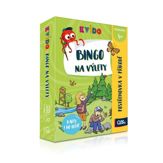 Obrázek Kvído - Bingo na výlety - Postřehovka v přírodě