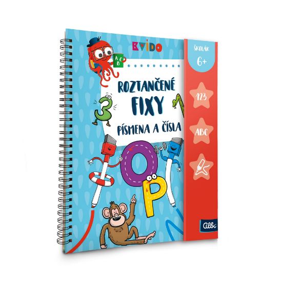 Obrázek Roztančené fixy - Písmena a čísla