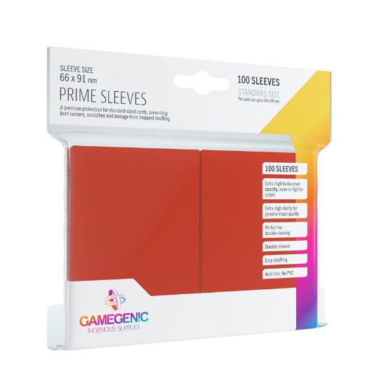 Obrázek Gamegenic: Prime Sleeves Red