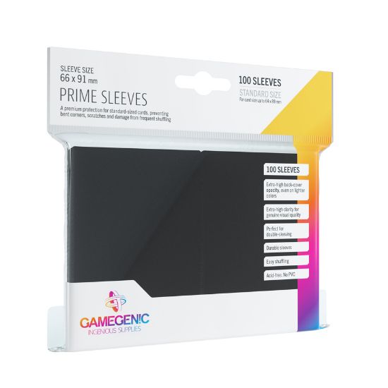 Obrázek Gamegenic: Prime Sleeves Black