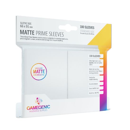 Obrázek Gamegenic: Matte Prime Sleeves White