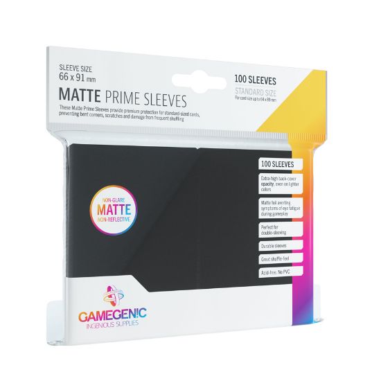 Obrázek Gamegenic: Matte Prime Sleeves Black