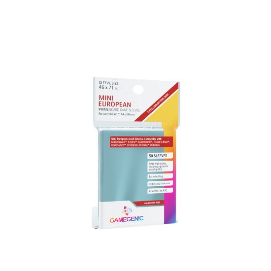 Obrázek Gamegenic: PRIME Mini European-Sized Sleeves 46 x 71 mm