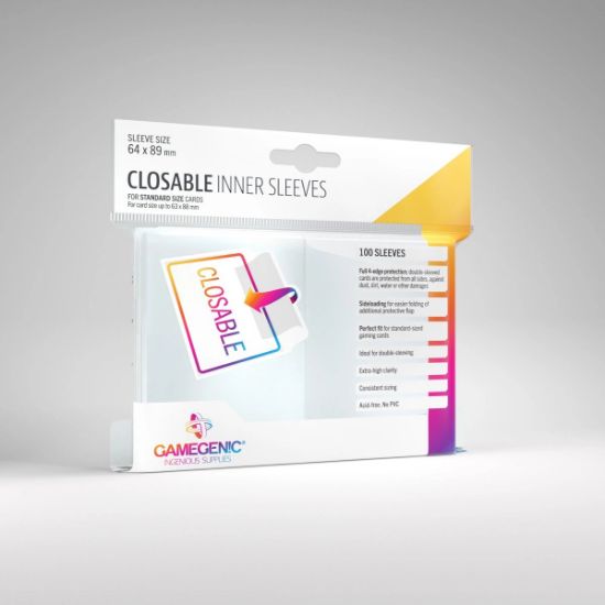 Obrázek Gamegenic: Closable Inner Sleeves