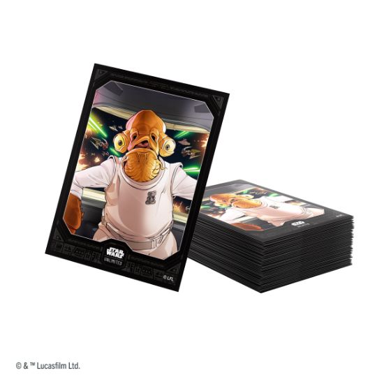 Obrázek Gamegenic SWU: Art Sleeves - Admiral Ackbar