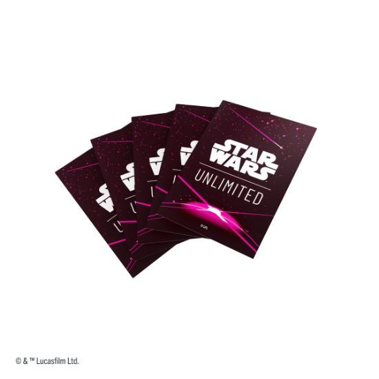 Obrázek Gamegenic SWU: Art Sleeves - Card Back Magenta