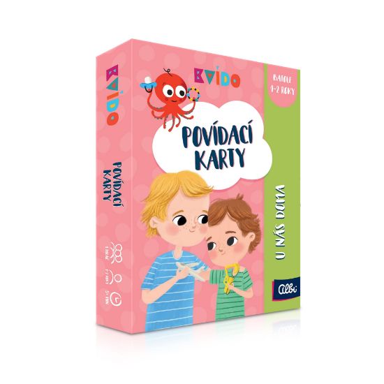 Obrázek Kvído - Povídací karty: U nás doma