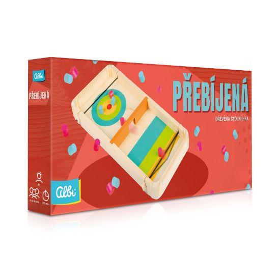 Obrázek Přebíjená - Dřevěná stolní hra