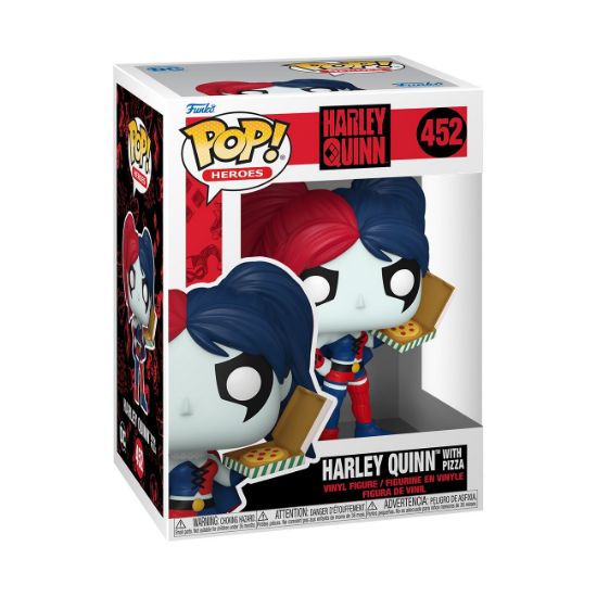 Obrázek Funko POP Heroes: DC- Harley w/ Pizza