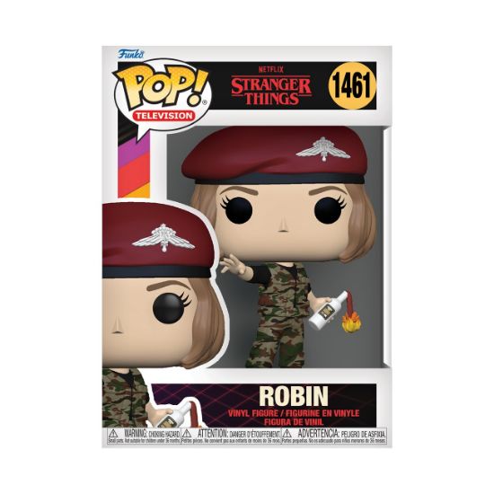 Obrázek Funko POP TV: ST S4- Hunter Robin w/cocktail