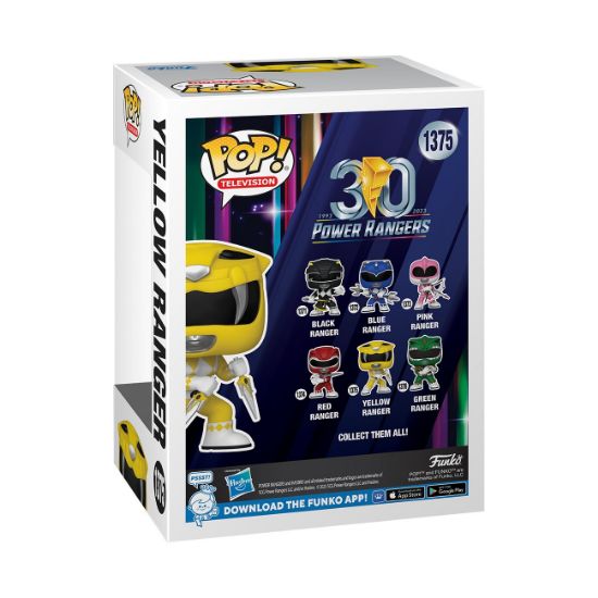 Obrázek Funko POP TV: MMPR 30th- Yellow Ranger