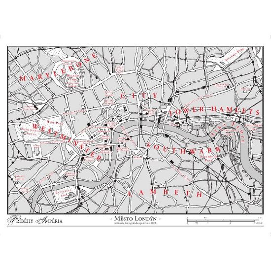 Obrázek Příběhy Impéria: Mapa Londýna