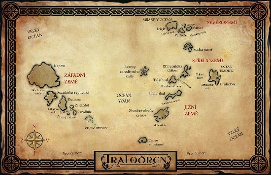 Obrázek Mapa Tralodrenu