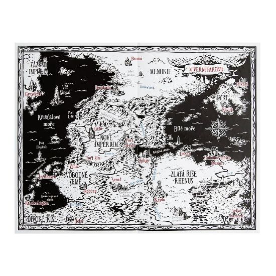Obrázek Mapa Severní Pakonie