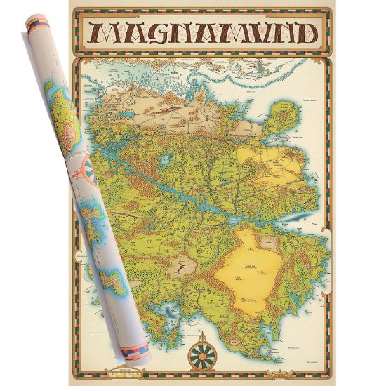 Obrázek Mapa Magnamundu - plakát