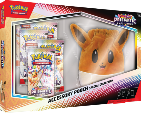 Obrázek Pokémon TCG: SV8.5 Accessory Pouch Collection