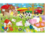 Obrázek Velké podlahové puzzle – na farmě