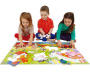 Obrázek Velké podlahové puzzle – na farmě