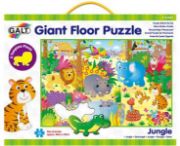 Obrázek Velké podlahové puzzle – zvířátka v džungli