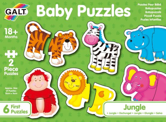 Obrázek Puzzle pro nejmenší – zvířátka v džungli 2.