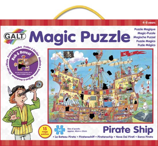 Obrázek Magické puzzle – pirátská loď 2