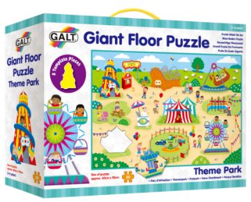 Zobrazit detail produktu - Velké podlahové puzzle - Zábavní park Obrázek Velké podlahové puzzle - Zábavní park