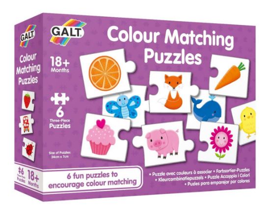 Obrázek Puzzle – barvy co k sobě patří