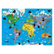 Obrázek Magické puzzle - Mapa světa