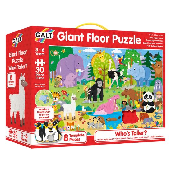 Obrázek Velké podlahové puzzle - Kdo je vyšší?
