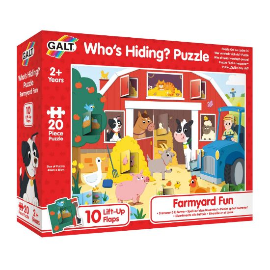 Obrázek Puzzle schovávačka - Farma