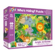 Obrázek Puzzle schovávačka - Džungle