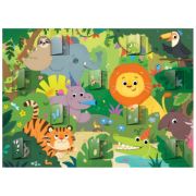 Obrázek Puzzle schovávačka - Džungle