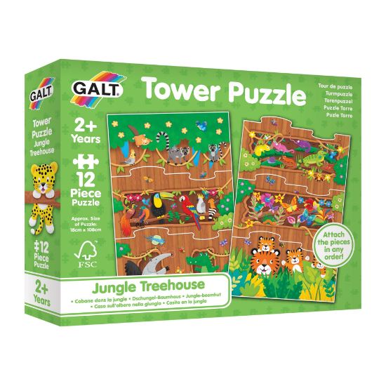 Obrázek Puzzle věž - Džungle