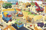 Obrázek Velké podlahové puzzle – na staveništi