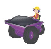 Obrázek Velké podlahové puzzle – na staveništi