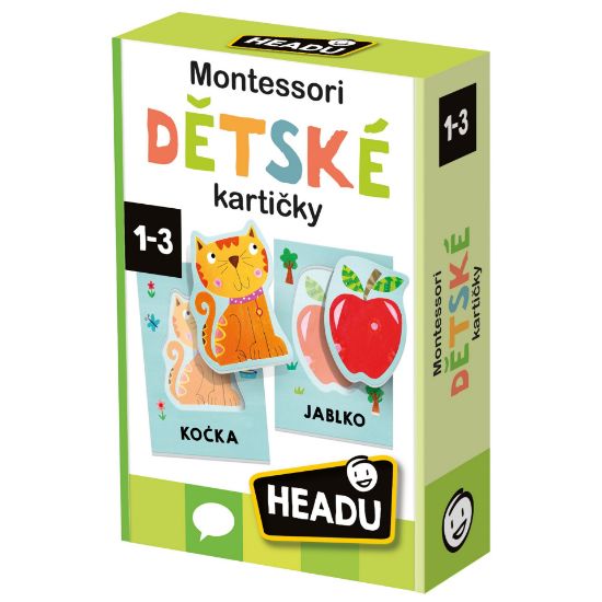 Obrázek HEADU CS: Montessori Dětské kartičky