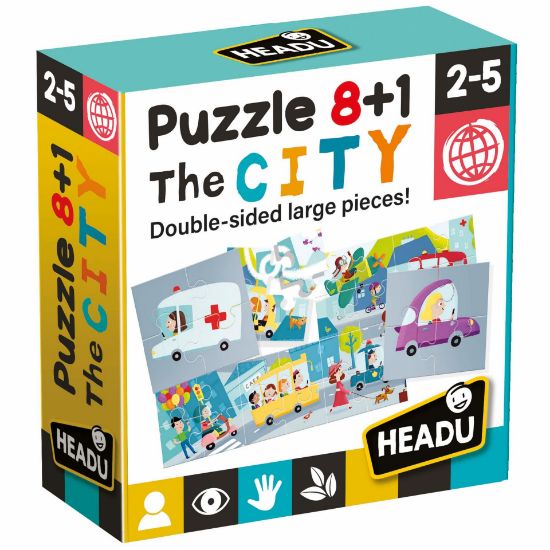 Obrázek HEADU EN: Puzzle 8+1 Město