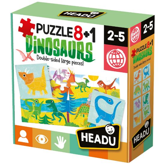 Obrázek HEADU EN: Puzzle 8+1 Dinosauři