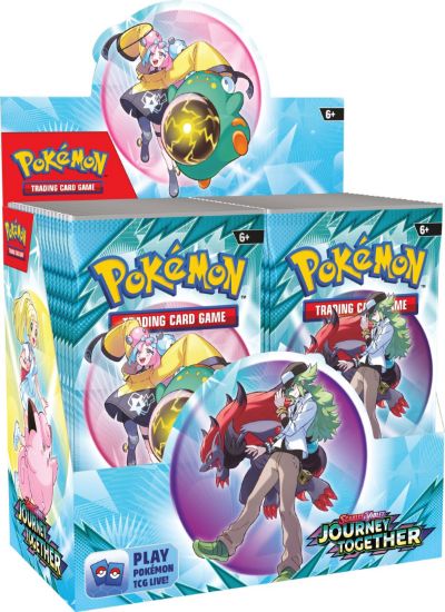 Obrázek Pokémon TCG: SV09 Journey Together - Booster (W2) - Booster Box (36 boosterů)
