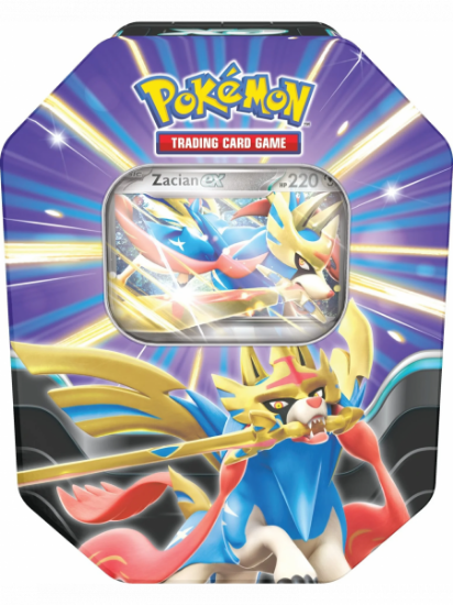 Obrázek Pokémon TCG: Slashing Legends Tin Zacian ex