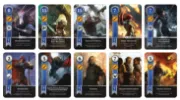 Obrázek Karetní hra Gwint - Ballads Legendary Foil Cards - Severní království (10 karet) CZ