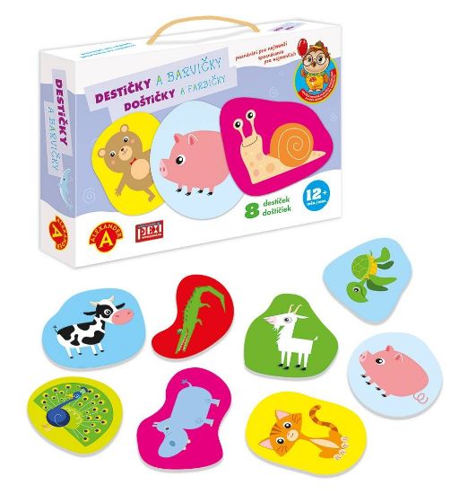 Obrázek Destičky a barvičky-poznávání pro nejmenší