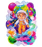 Obrázek DŘEVĚNÉ BAREVNÉ PUZZLE - Vesmírný dobrodruh