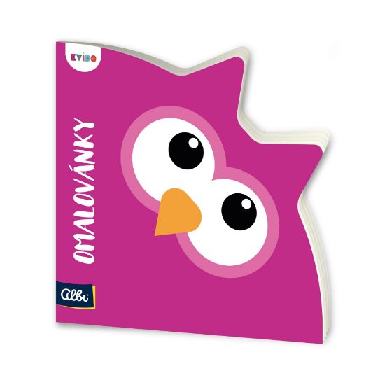 Obrázek Kvído - Omalovánky: Sova