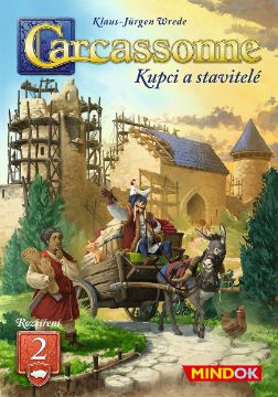 Zobrazit detail produktu - Carcassonne rozšíření 2: Kupci a stavitelé (2025) Obrázek Carcassonne rozšíření 2: Kupci a stavitelé (2025)