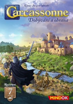 Zobrazit detail produktu - Carcassonne rozšíření 7: Dobývání a obrana (2025) Obrázek Carcassonne rozšíření 7: Dobývání a obrana (2025)